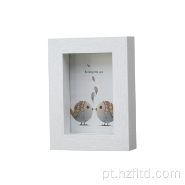 Família de alta qualidade Love Photo White Picture Frame Wood Plástico quadro